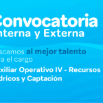 Inscritos Convocatoria Interna y Externa - Auxiliar Operativo IV Recursos Hídricos y Captación 1 DESTACADARECURSOS HIDRICOS 1