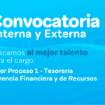 Convocatoria Interna y Externa Líder de Proceso 1 - Tesorería 2 DESTACADAtesoreria