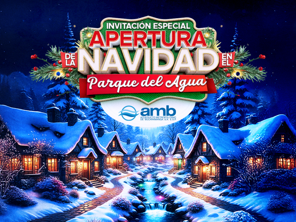 Abrimos las puertas del Parque del Agua para darle vida a Un Sueño de Navidad, la experiencia navideña más completa del oriente colombiano 4 NavidadParqueAgua Destacada