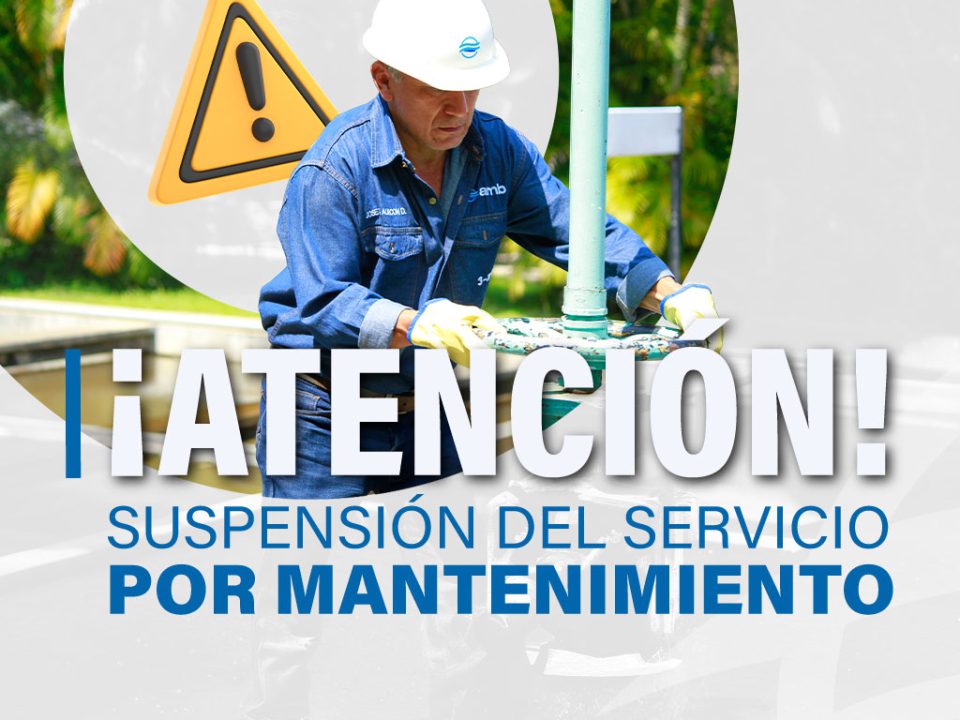 Suspensión del servicio de Acueducto en los sectores sur-oriental del municipio de Bucaramanga y nor-oriental del municipio de Floridablanca 4 Suspensiones Destacada