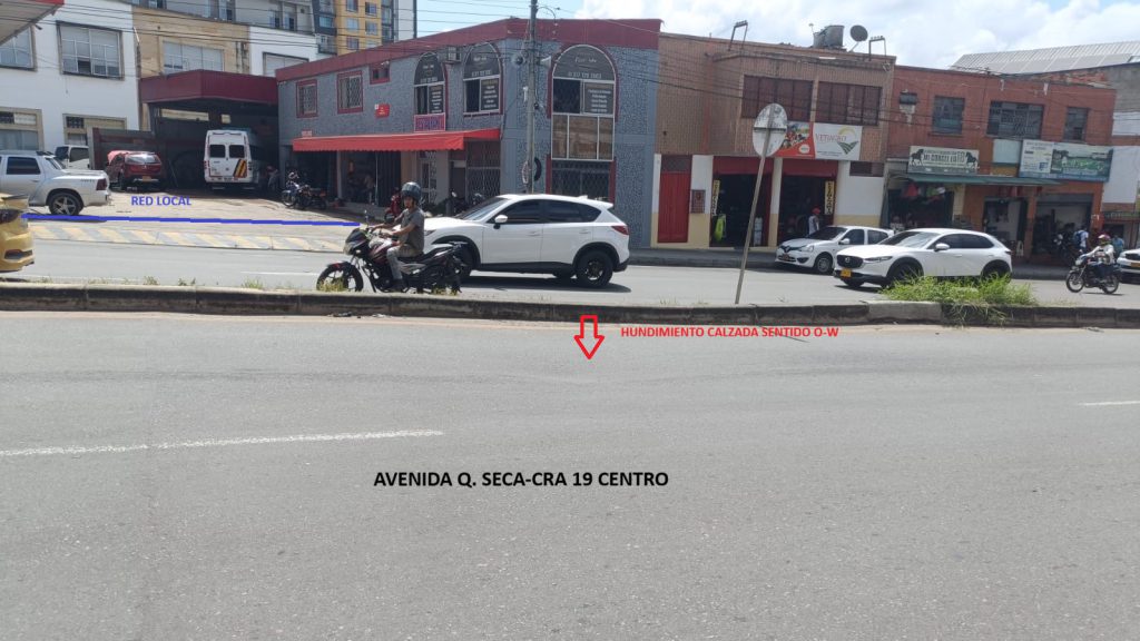 HUNDIMIENDO Q SECA K19