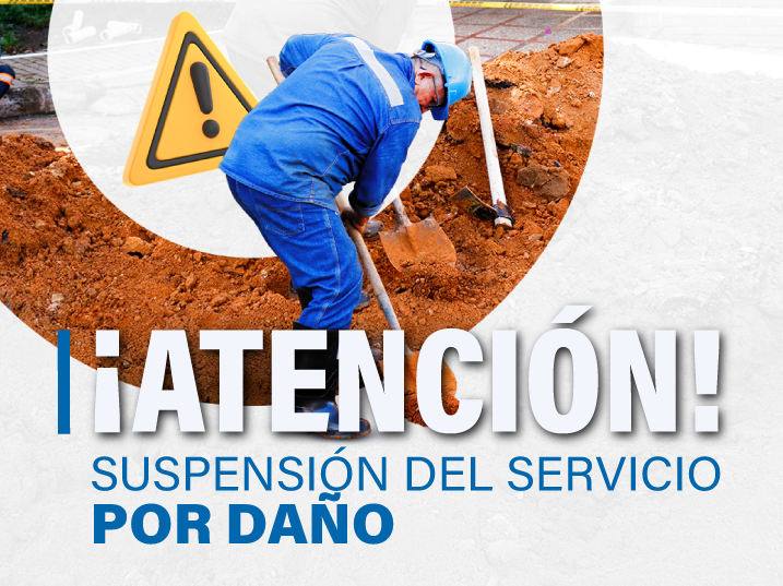 Suspensión del servicio de Acueducto en el municipio de Girón 4 Suspension Dano Destacada