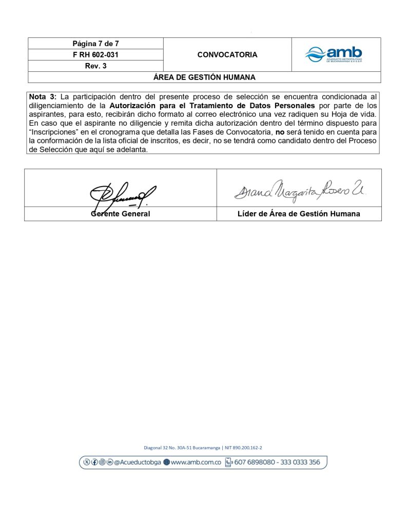 Convocatoria Interna Ayudante Operador de Planta page 0007