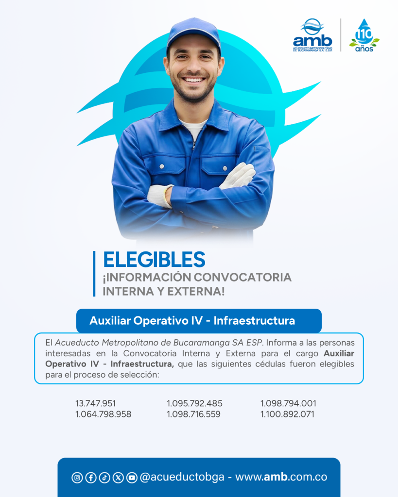 Elegibles infraestructura