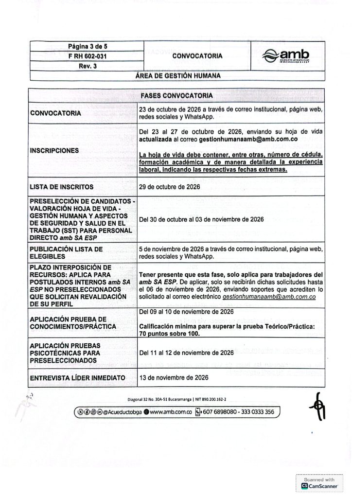 Auxiliar Administativo IV Contac Center page 0003