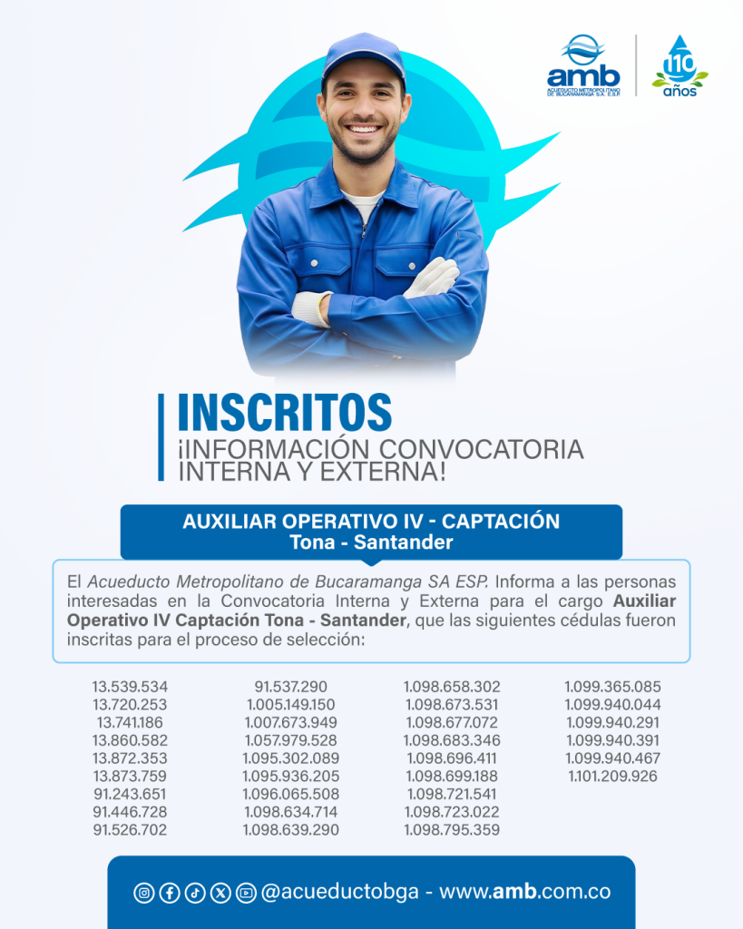 Convocatoria 08 10 26