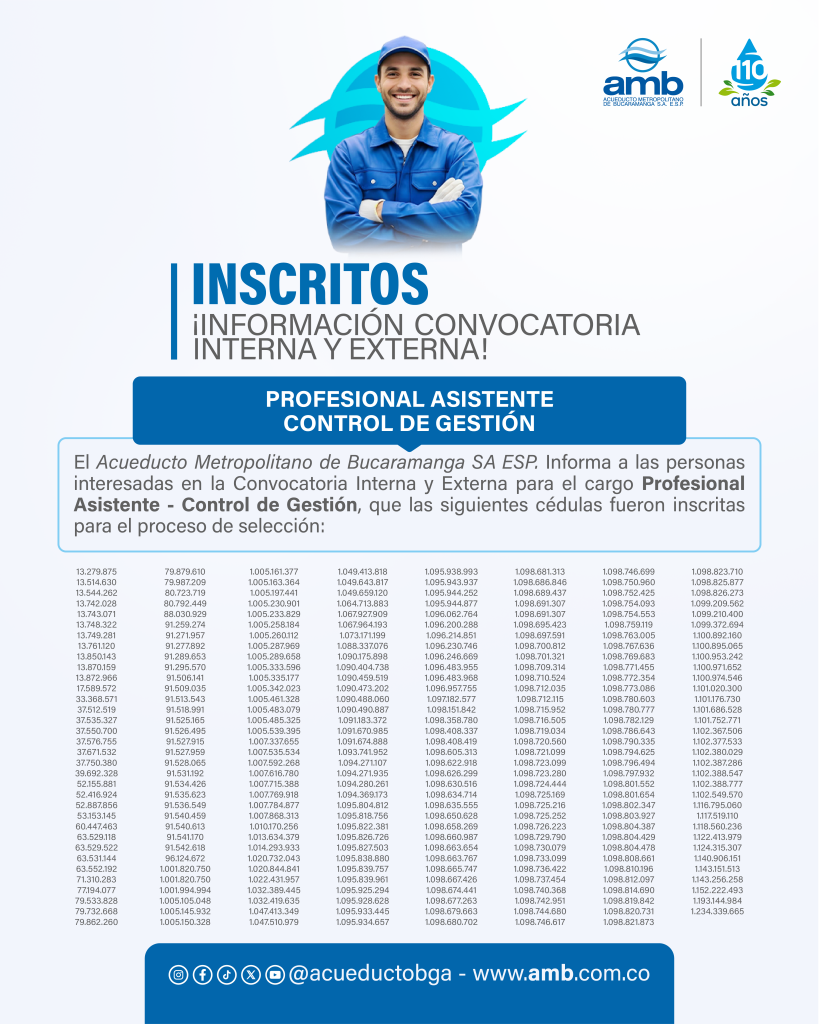 Convocatoria 20 10 26