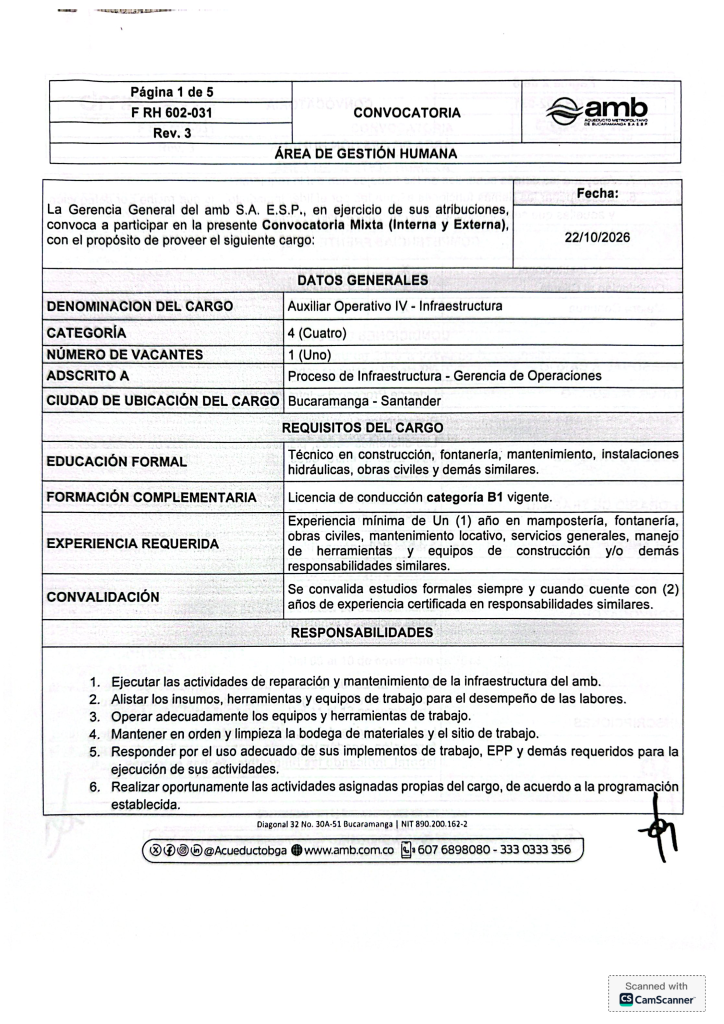 Convocatoria 22 10 26 Destacada Pagina 1